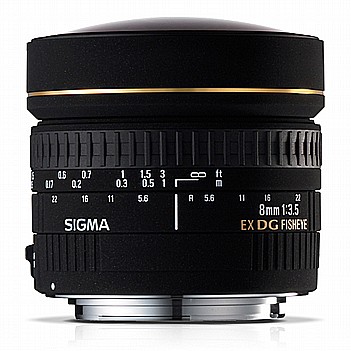 SIGMA 8mm F3.5  ������ ������ ����� ����