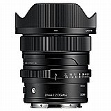 SIGMA 20mm F2 DG DN | C For Sony E שפע SIGMA 20mm F2 DG DN | C For Sony E שפע
